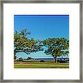 Grand Old Lighthouse Biloxi Ms Collage A1e Framed Print