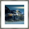 Grand Point In Winter Framed Print