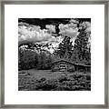 Grand Teton Cabin Ii Framed Print