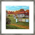 Grandma's Quilts 2 Framed Print