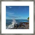 Graveyard Coast Framed Print