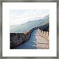 Great Wall In China Framed Print