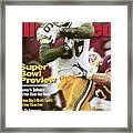 Green Bay Packers Antonio Freeman, 1998 Nfc Championship Sports Illustrated Cover Framed Print