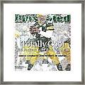 Green Bay Packers Qb Brett Favre, 2008 Nfc Divisional Sports Illustrated Cover Framed Print