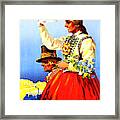 Greetings From Riga Framed Print