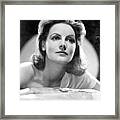 Greta Garbo Framed Print