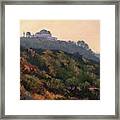 Griffith Park Observatory- Late Morning Framed Print
