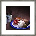 Grill Ready Framed Print