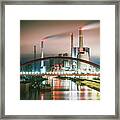 Grosskraftwerk Mannheim Framed Print
