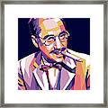 Groucho Marx Framed Print