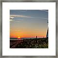 Gulf Of St. Lawrence Sunrise Framed Print