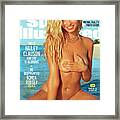Hailey Clauson Swimsuit 2016 Sports Illustrated Cover Framed Print