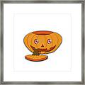 Halloween Pumpkin Framed Print