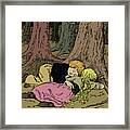 Hansel And Gretel By Grimm Brothers Framed Print