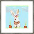 Happy Easter Bunny Iv Framed Print