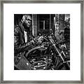 Harley Bike Framed Print