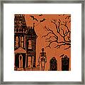 Haunted I Framed Print