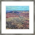 Hdr Grand Canyon Framed Print