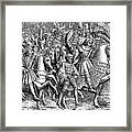 Henry Viii In The Field Of The Cloth Framed Print