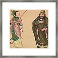 Heroes And Heroines Of Chinese History Framed Print