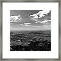 High Over Boulder, Co. Framed Print