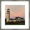 Highland Lighthouse Sunrise - 5428 Framed Print