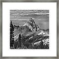 Hilda Peak Banff National Park Framed Print