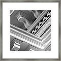 Hillsdale College Central Hall Detail Framed Print