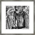 Himba Boy. Framed Print