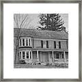 Historic Mansion With Towers - Waterloo Village Framed Print