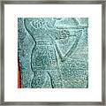 Hittite Relief Of An Archer, Tell Framed Print