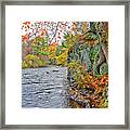 Hogback Dam Pool Framed Print