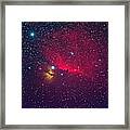 Horse Head The Dark Nebula Framed Print