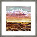 House On The Horizon Framed Print