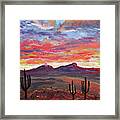 How I See Arizona Framed Print