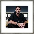 Hugh Jackman Photo Call Framed Print