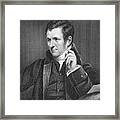 Humphry Davy, British Chemist, 19th Framed Print