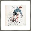 I Want To Ride My Bicycle Framed Print