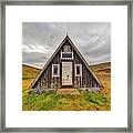 Iceland Chalet Framed Print
