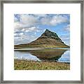 Iceland Mountain Framed Print
