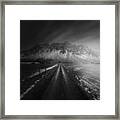 Iceland Road Framed Print