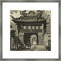 Imperial Architecture I Framed Print