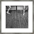 In Dance School Framed Print