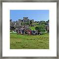 In The Footsteps Of The Maya Framed Print