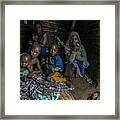 In The House In The Forest (color) Framed Print