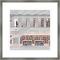 In The Library Framed Print