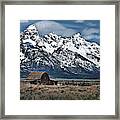In The Shadow Of The Tetons Framed Print
