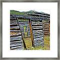 Independence Ghost Town Framed Print