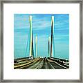 Indian River Inlet Bridge Delaware Framed Print