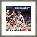 Indiana State Larry Bird, 1979 Ncaa Midwest Regional Sports Illustrated Cover Framed Print
